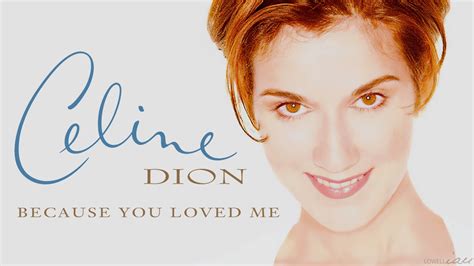 celine because you love me lyrics|céline dion because you loved me listen.